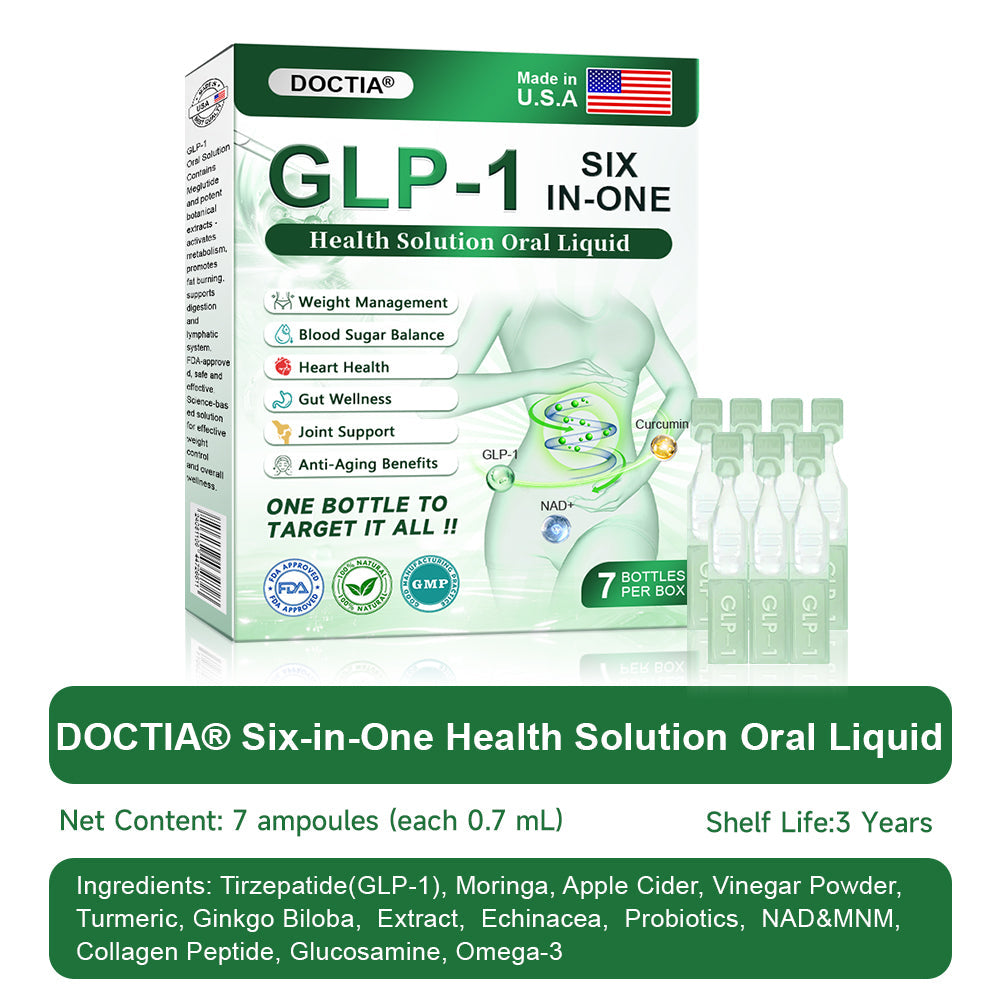 Officially Authorized Exclusive Edition | DOCTɪA® 🏆Six-in-One Oral ѕ𝑜𝑙𝑢𝑡𝑖𝑜𝑛 🏆for Weight, Heart, Blood Sugar, Sleep Apnea, Joint Issues & More🏆