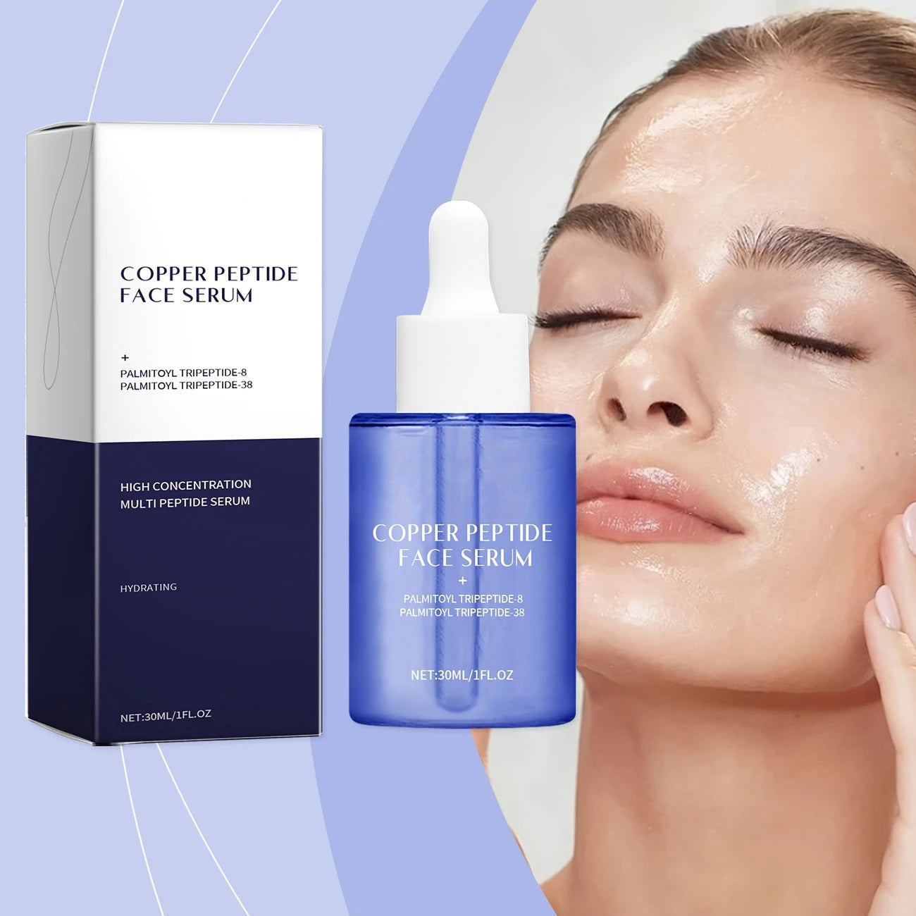 Copper Peptide Facial Essence Suitable For All Skin Types